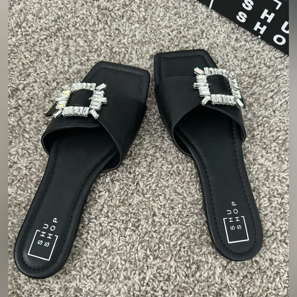 Shushop sandal with a box. Summer comfortable sandal very cute - Picture 7 of 8